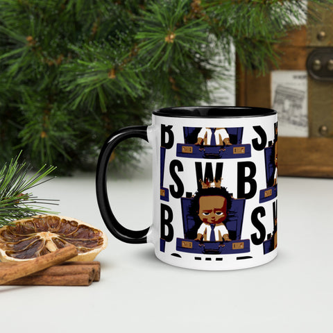 S.W.B Mug with Color Inside