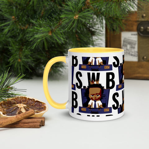 S.W.B Mug with Color Inside